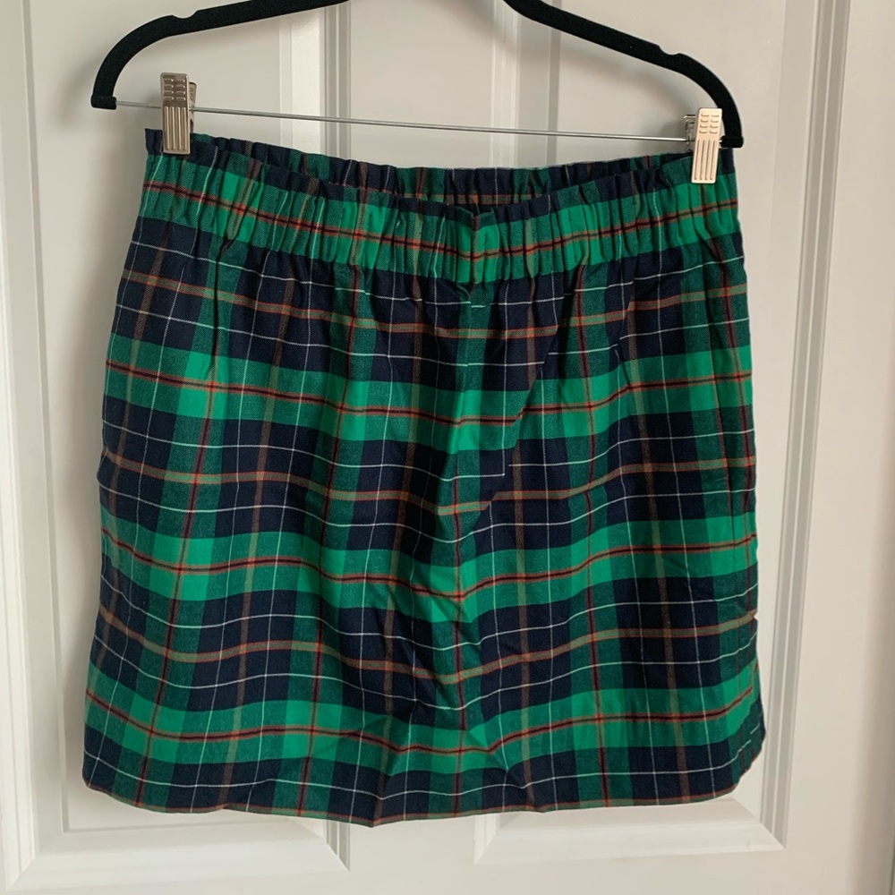 Plaid J. Crew Factory Mini Skirt Size 10